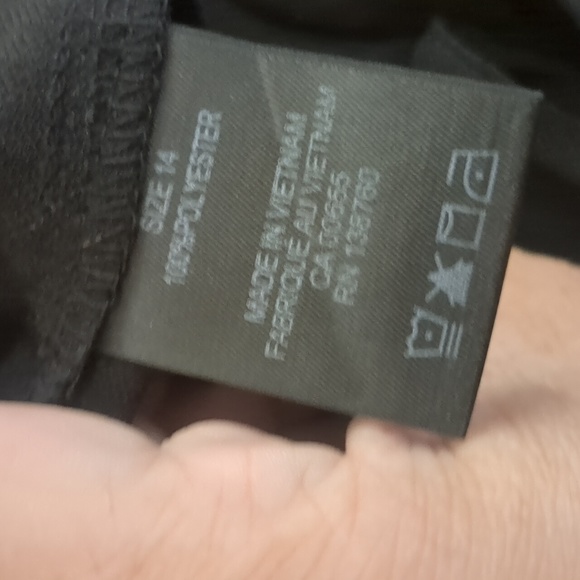 REITMANS* dress trouser elastic back waist drawstring front 2pkt back 2side pkt - Picture 7 of 8